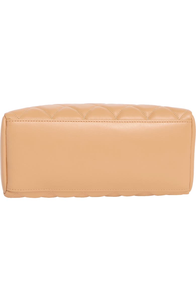 Kate Spade New York carey small quilted sullivan satchel bag, Alternate, color, Tiramisu Mousse