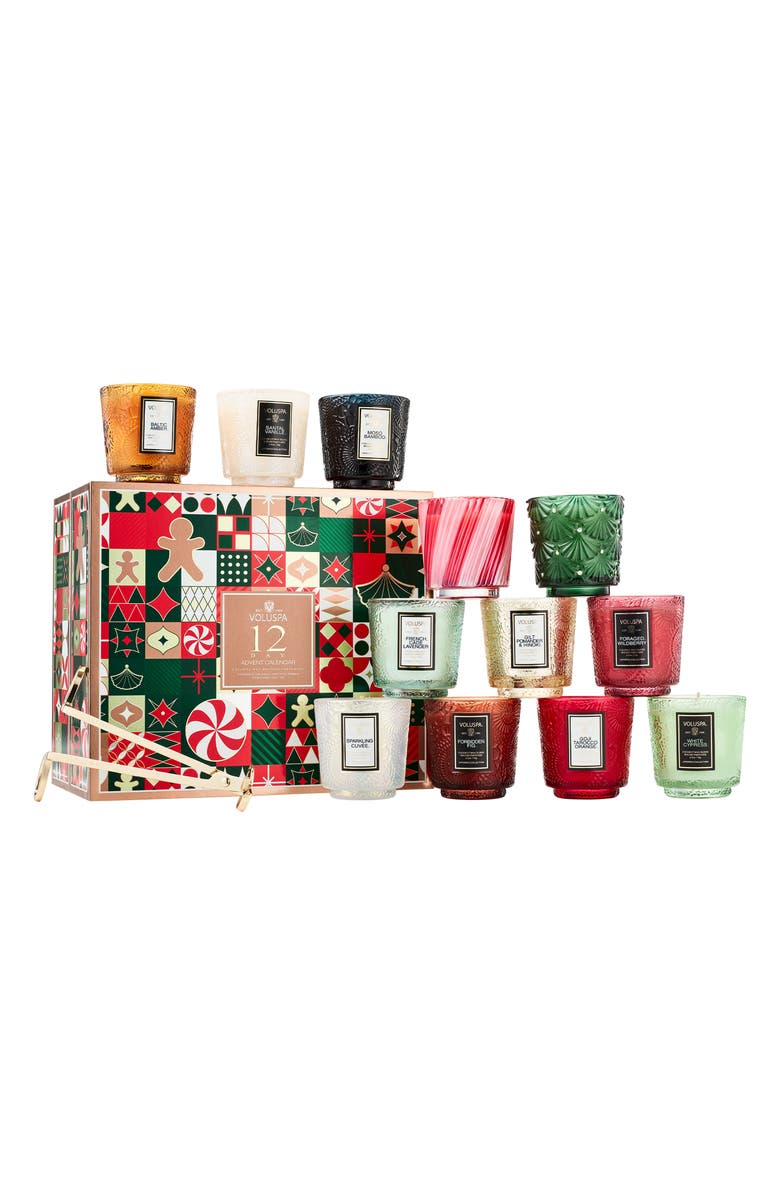 Voluspa 12 Day 2025 Advent Calendar, Main, color,