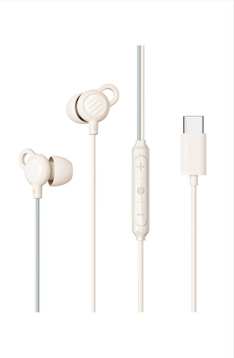 SleepTones USB-C Wired Sleeping Earbuds