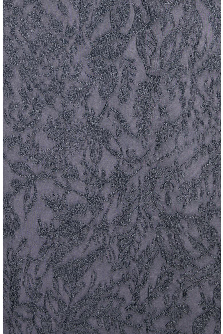 Toile De Jouy Jacquard Boyfriend Shirt, Alternate, color, OMBRE BLUE