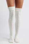 UGG® Zanika Cable Thigh High Socks