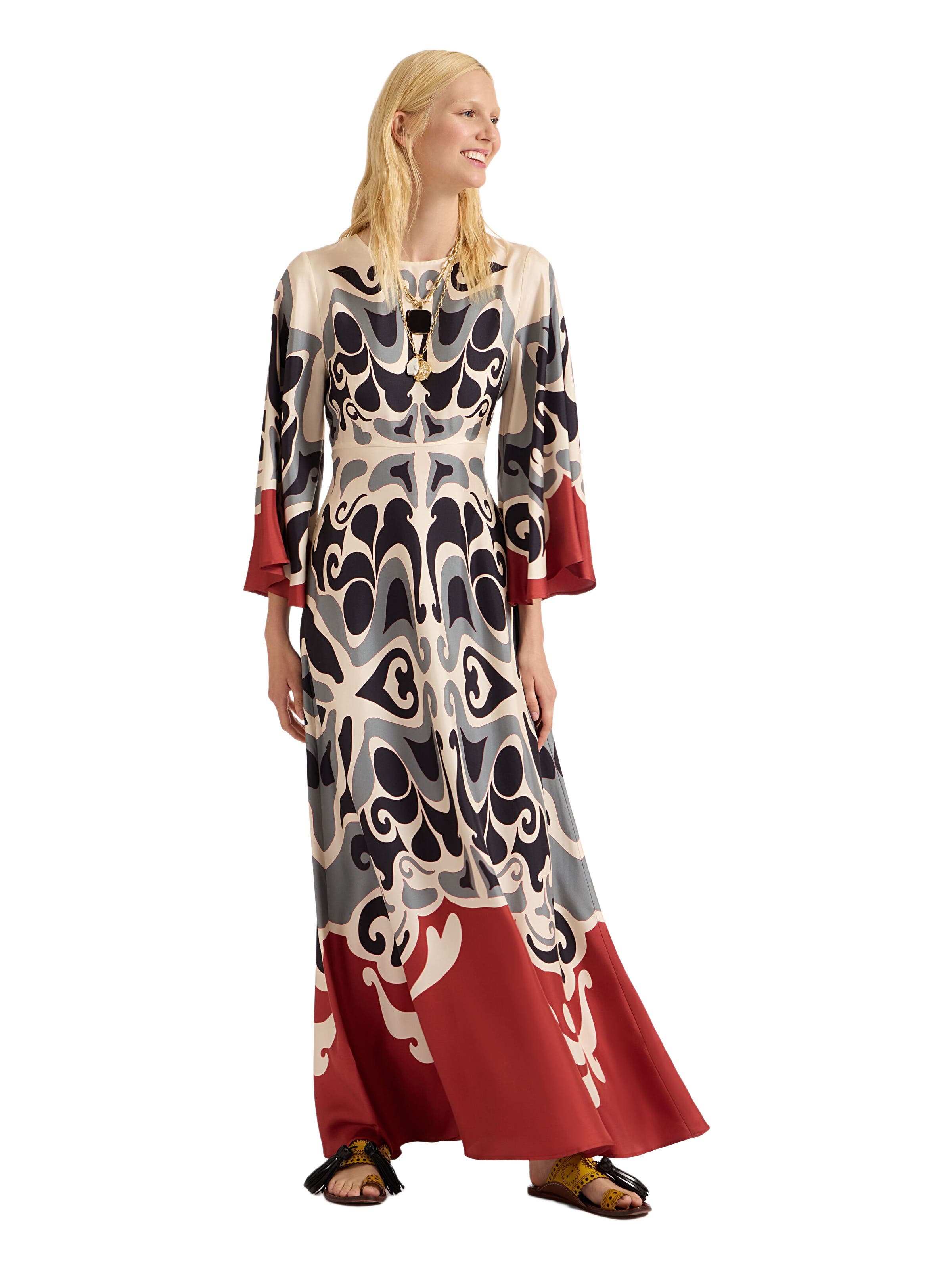 Long Sorella Dress Phoenix Placee Ivory