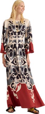 La DoubleJ Long Sorella Dress Phoenix Placée Ivory