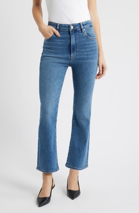 The Reboot High Waist Crop Bootcut Jeans