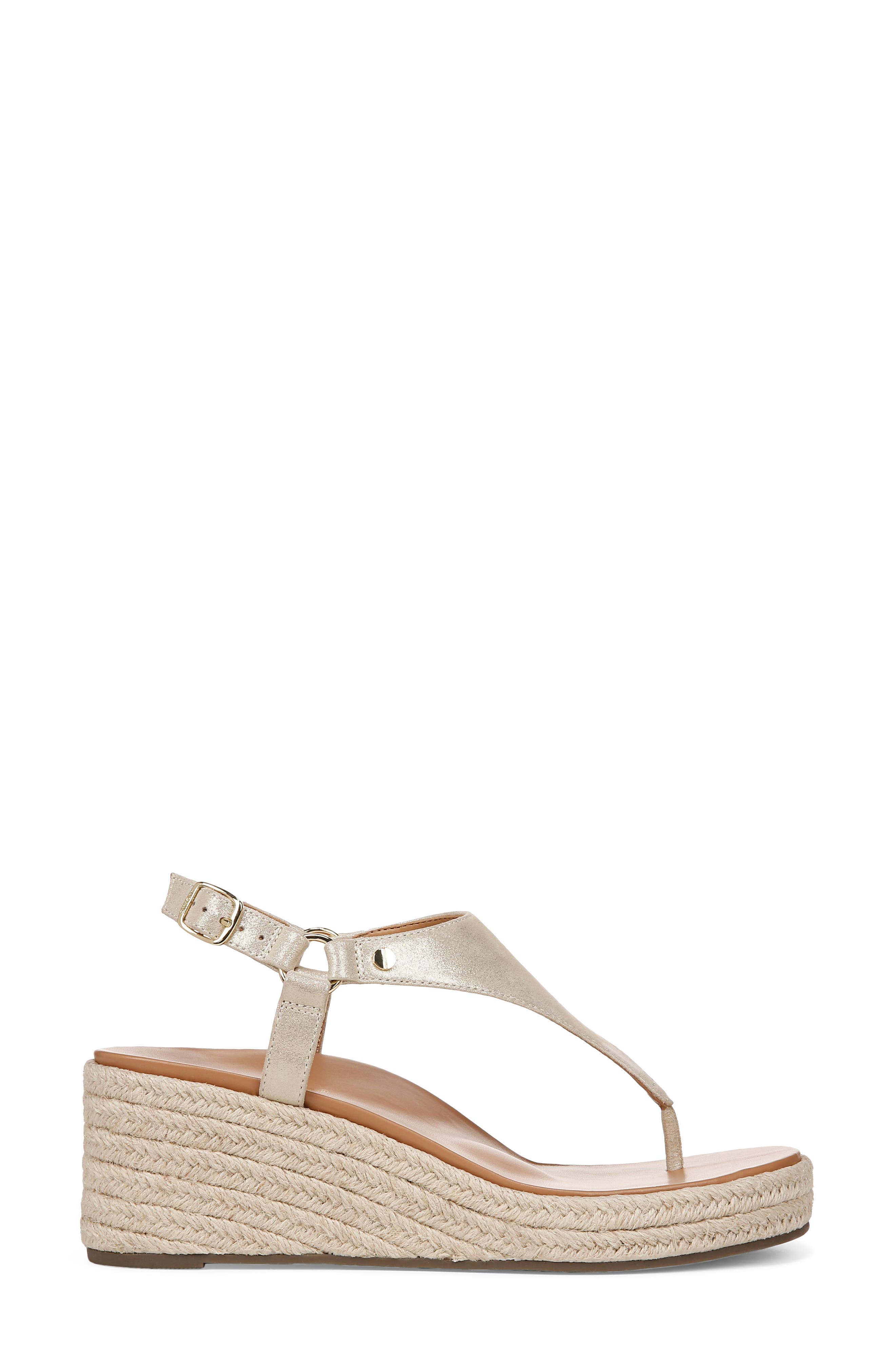 Vionic Kirra Wedge Espadrille Sandal, Alternate, color, 