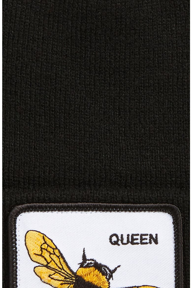 Buzzed Beanie, Alternate, color, BLACK