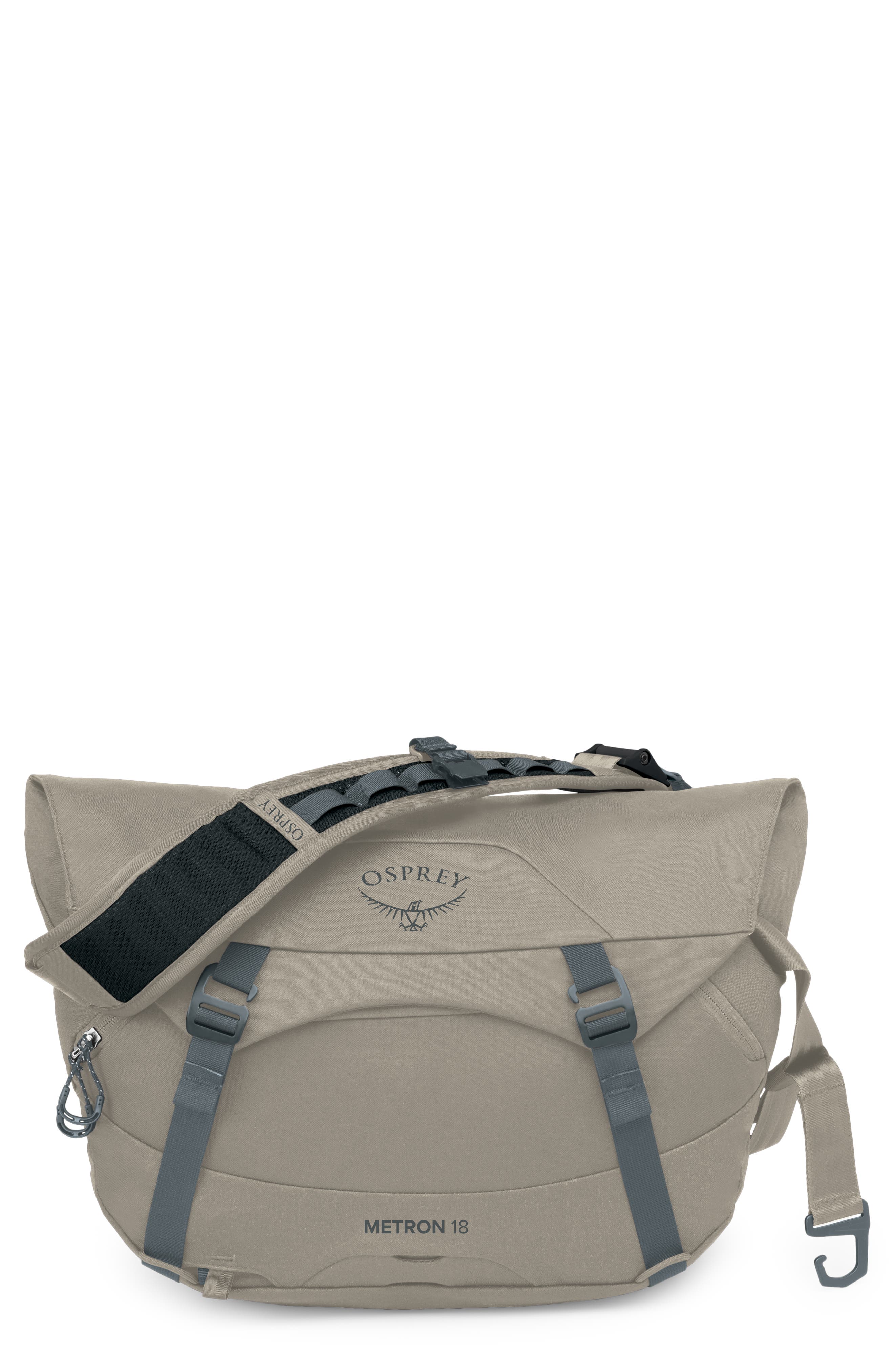 Osprey Metron 18-Liter Messenger Bag, Main, color, Tan Concrete