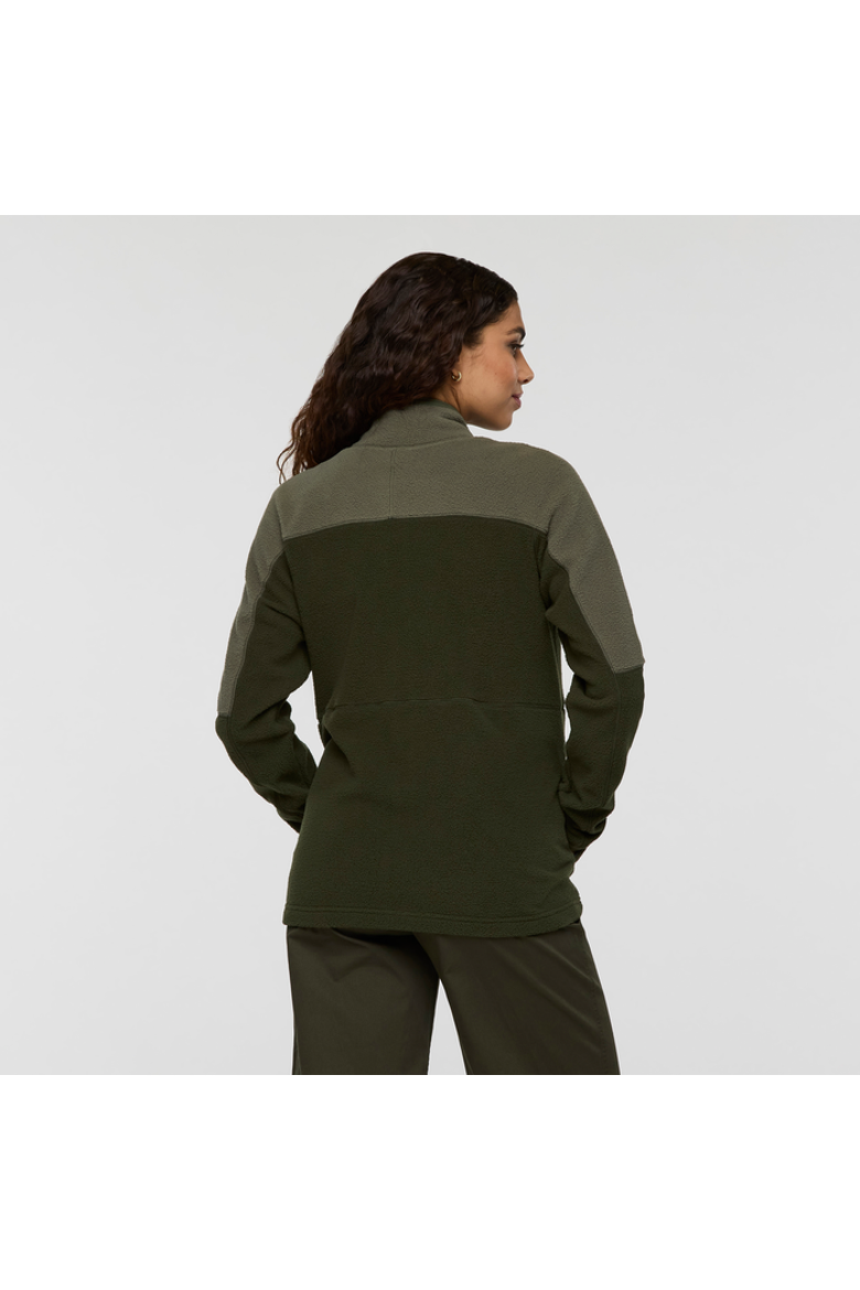 Abrazo Fleece Full-Zip Jacket - Women's, Alternate, color, Fatigue/Woods