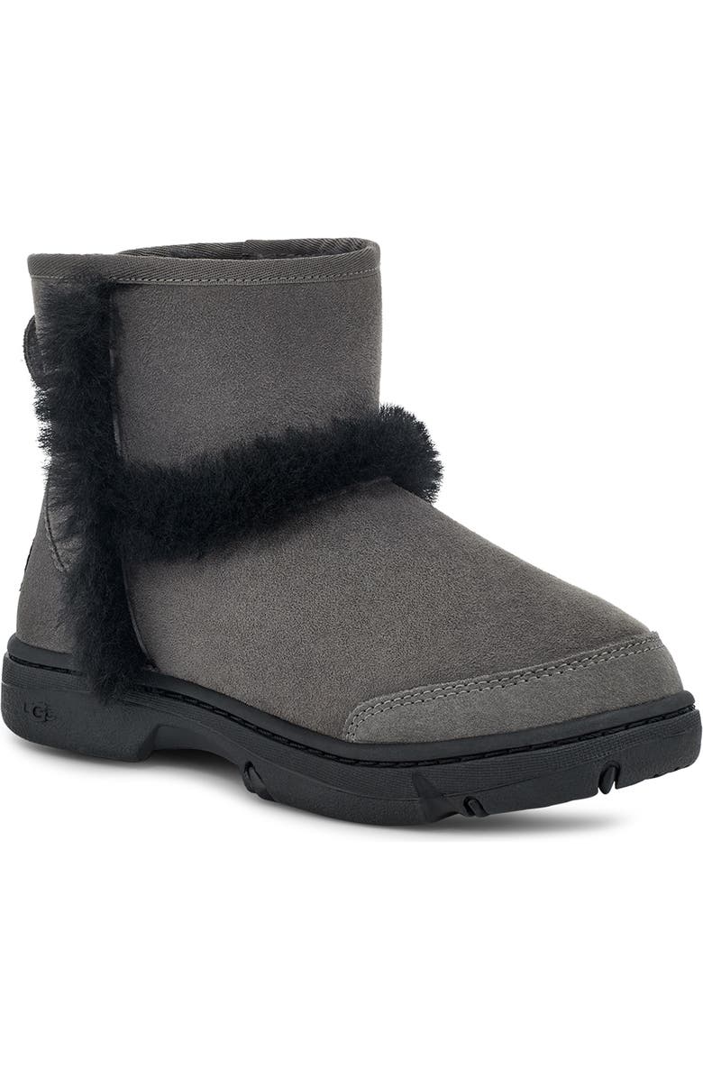 UGG<sup>®</sup> Sunburst Mini Genuine Shearling Bootie, Main, color,