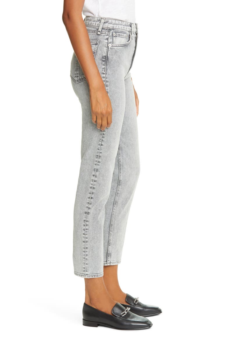 rag & bone Nina High Waist Ankle Cigarette Jeans, Alternate, color, 
