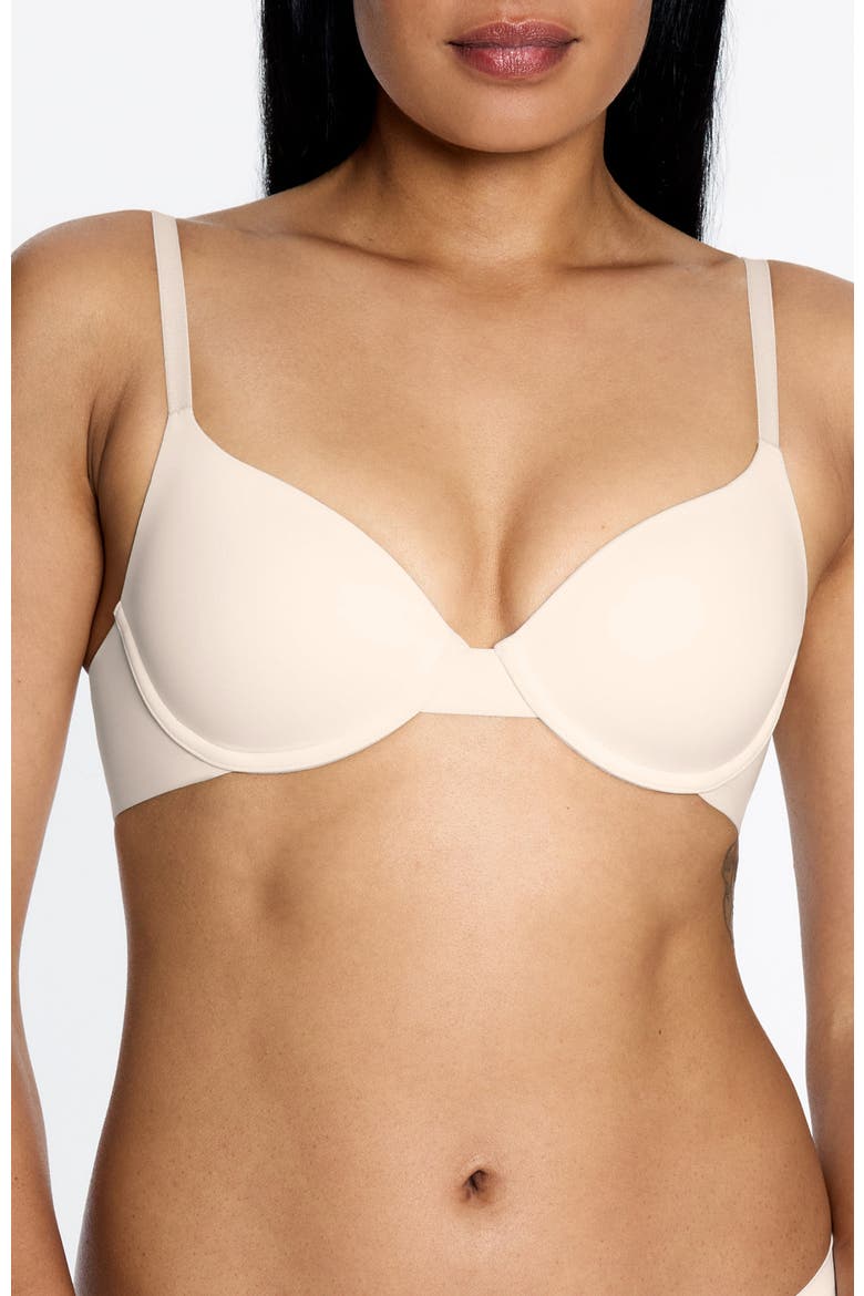 Simply Smooth T-Shirt Bra, Main, color, Ecru