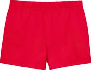 CITY THREADS Girls Soft 100% Cotton UPF 50+ Jersey Pocket Shorts