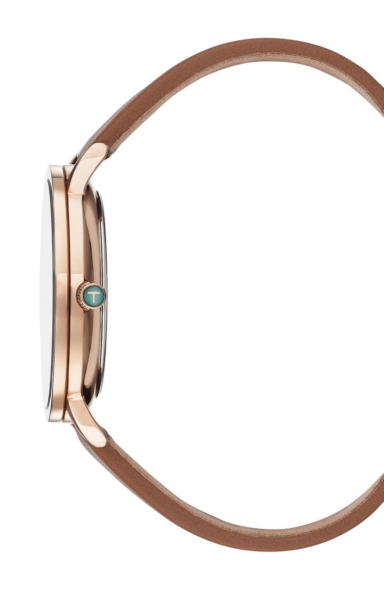 Ted Baker London Brit Round Watch Three-Strap Gift Set, 40mm, Alternate, color, 