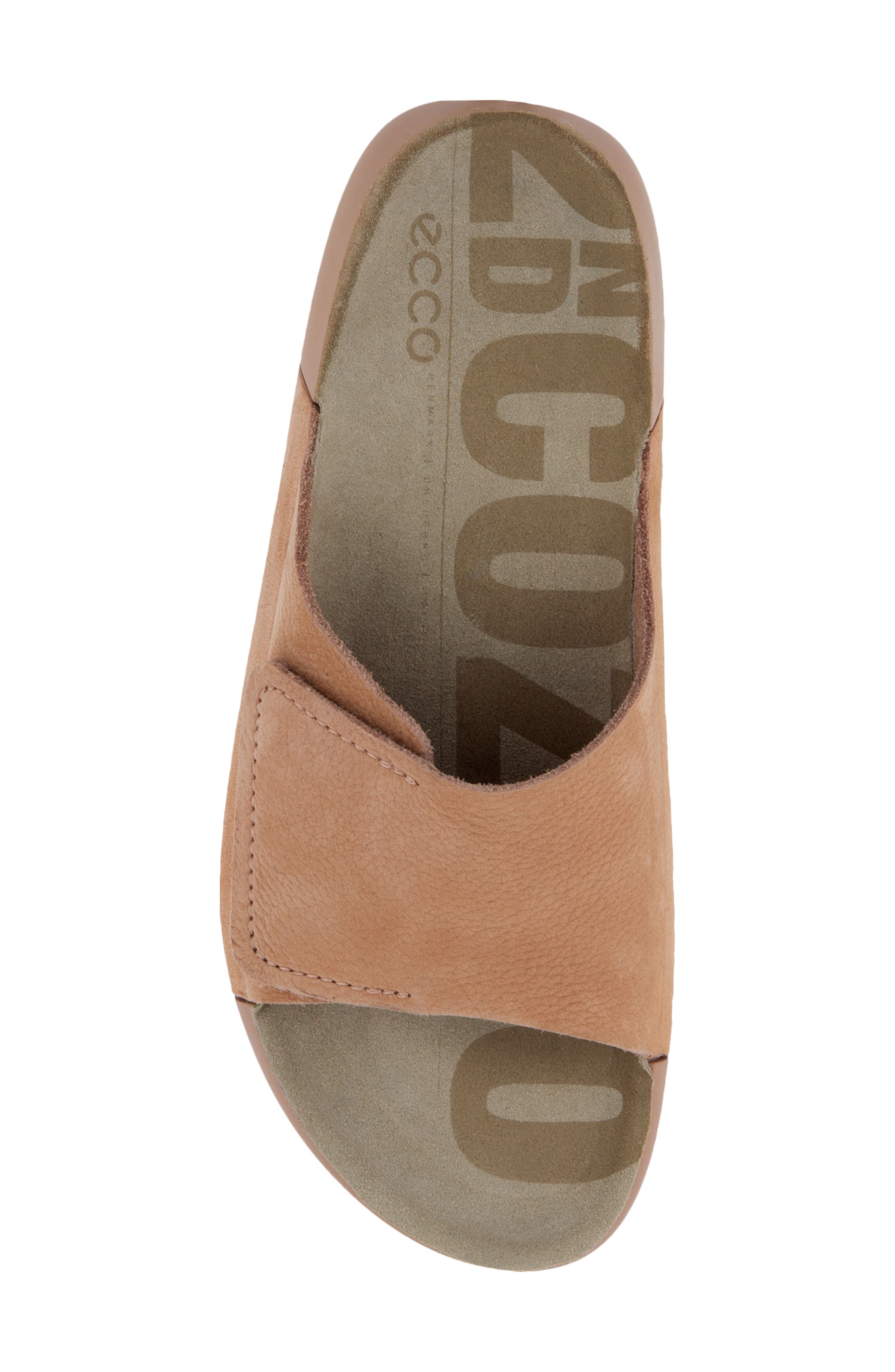 Cozmo Slide Sandal, Alternate, color, TUSCANY LEATHER
