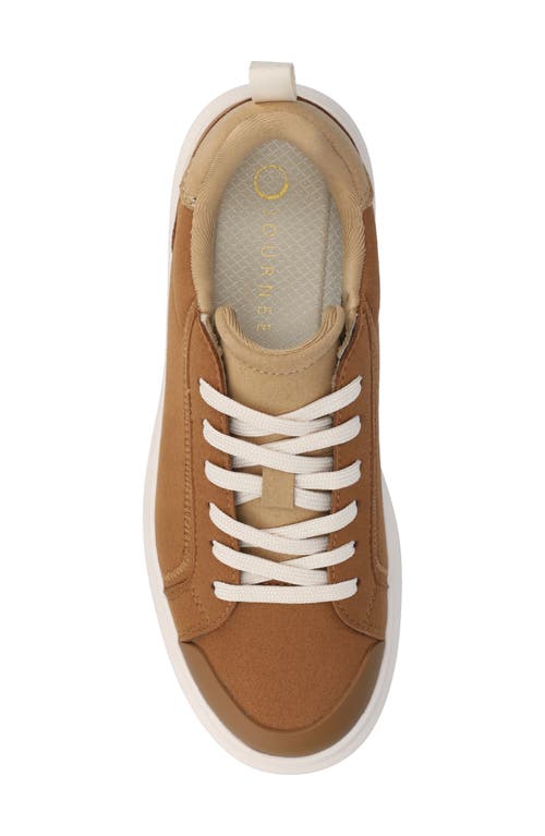 Journee Collection Meeya Woven Casual Sneaker In Brown