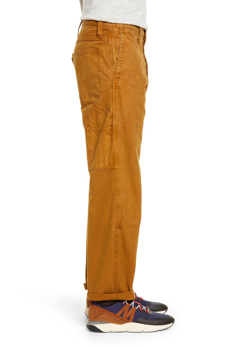 Men's Relaxed Straight Leg Workwear Pants, Alternate, color, DRIED CEDAR