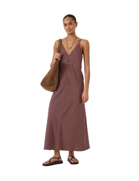 Air Flow Seam Detail Maxi Slip Dress