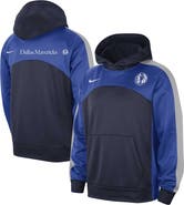 Nike Men's Nike Navy/Blue Dallas Mavericks Authentic Starting Five Force Performance Pullover Hoodie