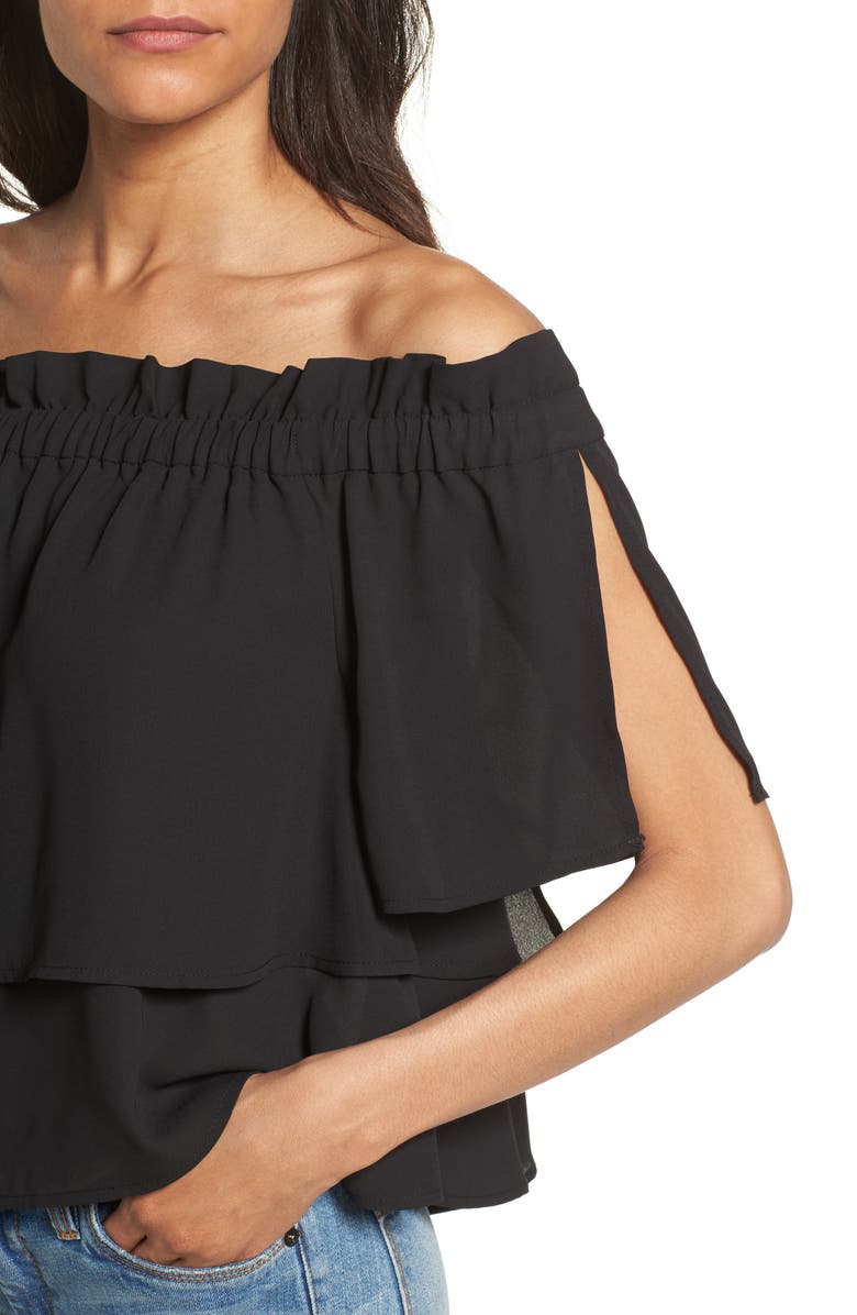 Leith Off the Shoulder Blouse, Alternate, color, 
