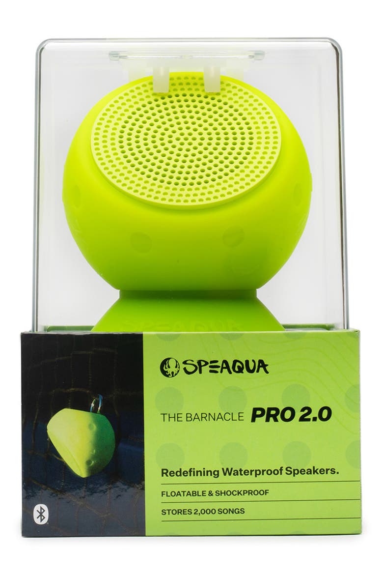 Barnacle Pro 2.0 Waterproof Bluetooth Speaker, Alternate, color, PICKLEBALL GREEN