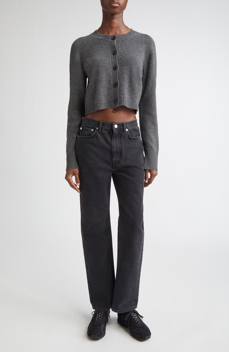 LOULOU DE SAISON Jude Straight Leg Jeans, Alternate, color, Washed Grey