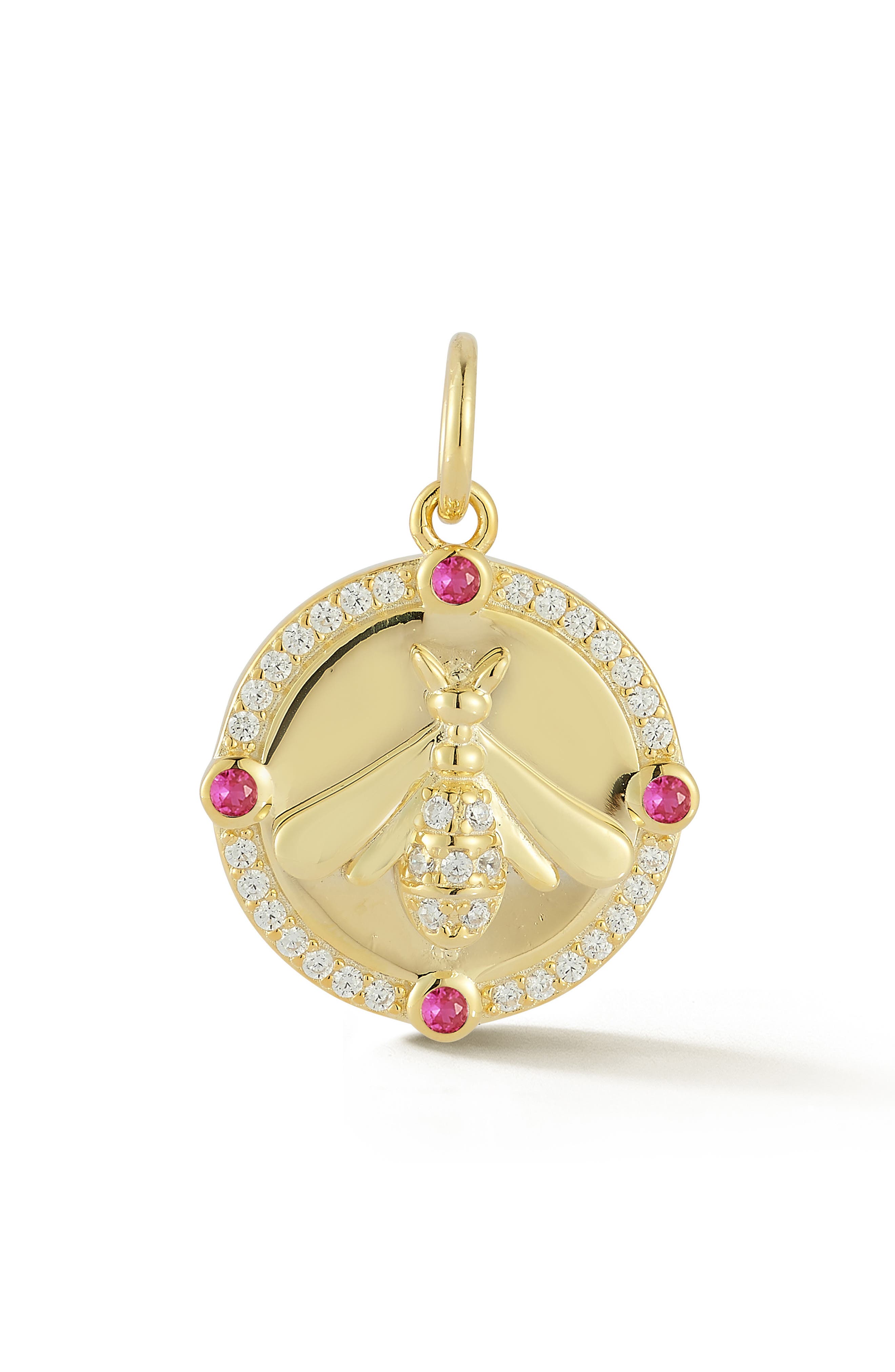 Bee Cubic Zirconia Charm