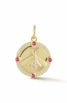Bee Cubic Zirconia Charm
