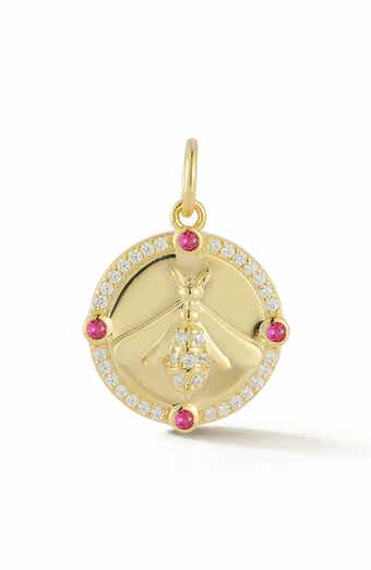 Bee Cubic Zirconia Charm