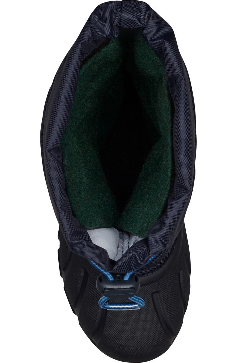SOREL Kids
Flurry Waterproof Snow Boot, Alternate, color, Collegiate Navy/ Atmosphere