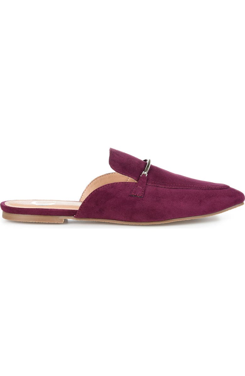 Journee Collection Ameena Loafer Mule, Alternate, color, Purple