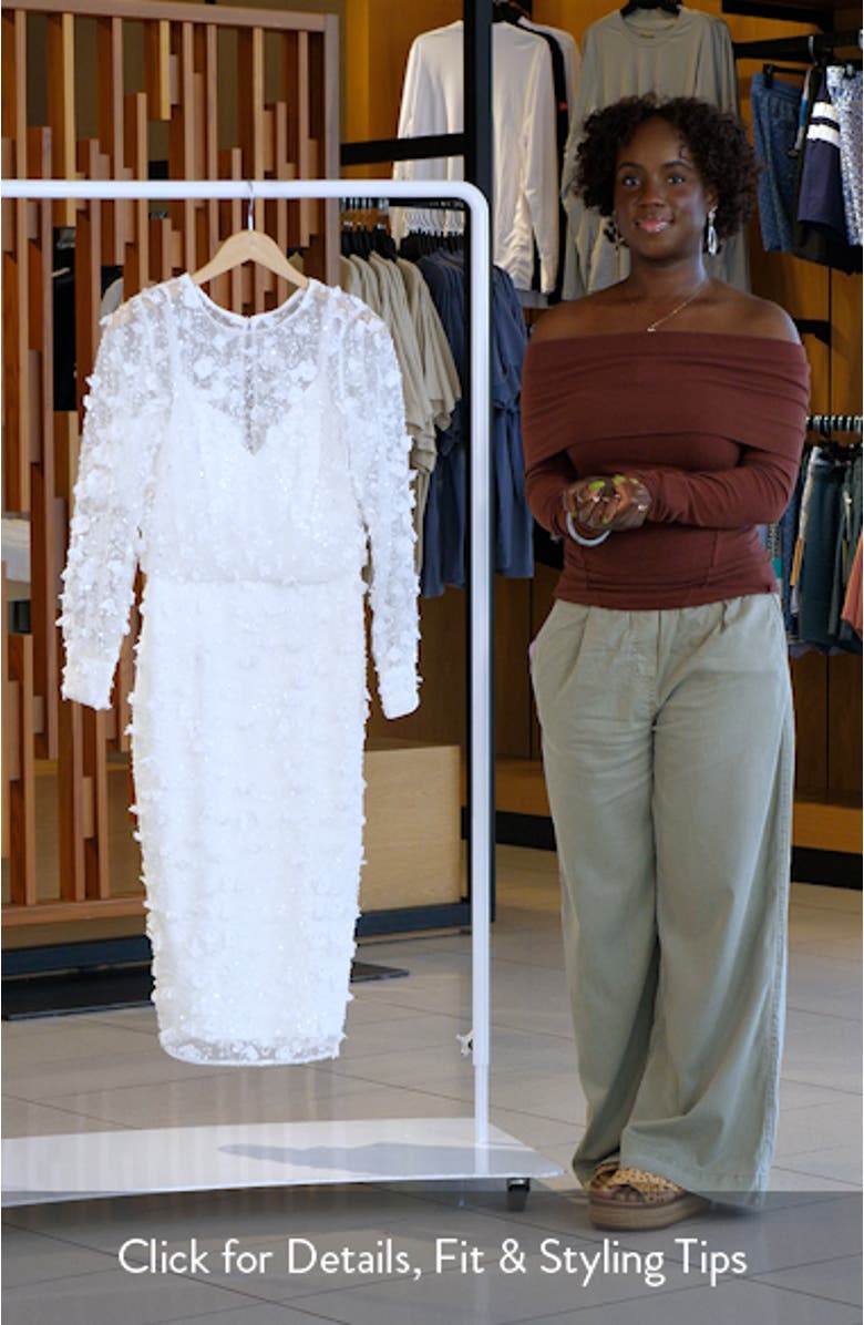 Pilar Long Sleeve Dress, sales video thumbnail