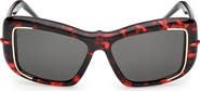Christian Louboutin 56mm Square Sunglasses