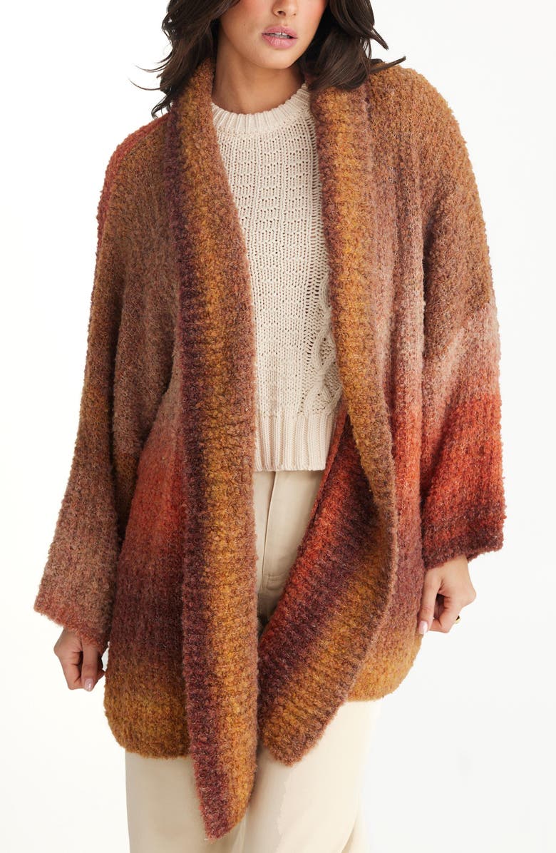 Talisman the Label Amara Open Front Cardigan, Alternate, color, 
