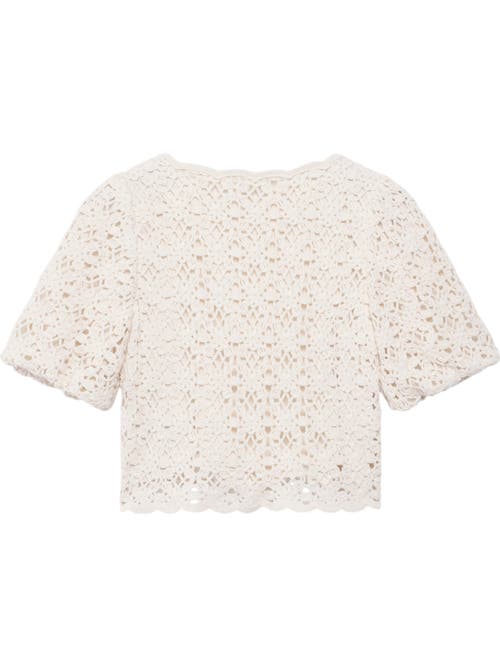 MINT VELVET MINT VELVET CROCHET KNIT TOP