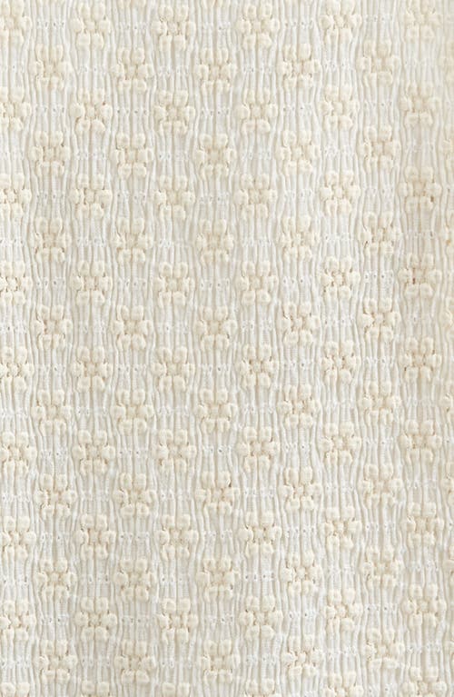 Treasure & Bond Kids' Stretch Lace Top In Neutral