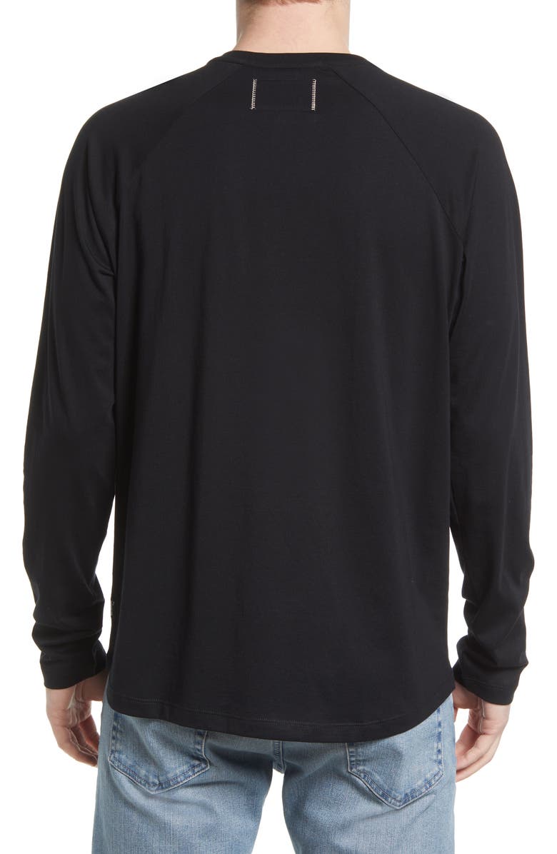 LIVE LIVE Raglan Sleeve Cotton Henley, Alternate, color,