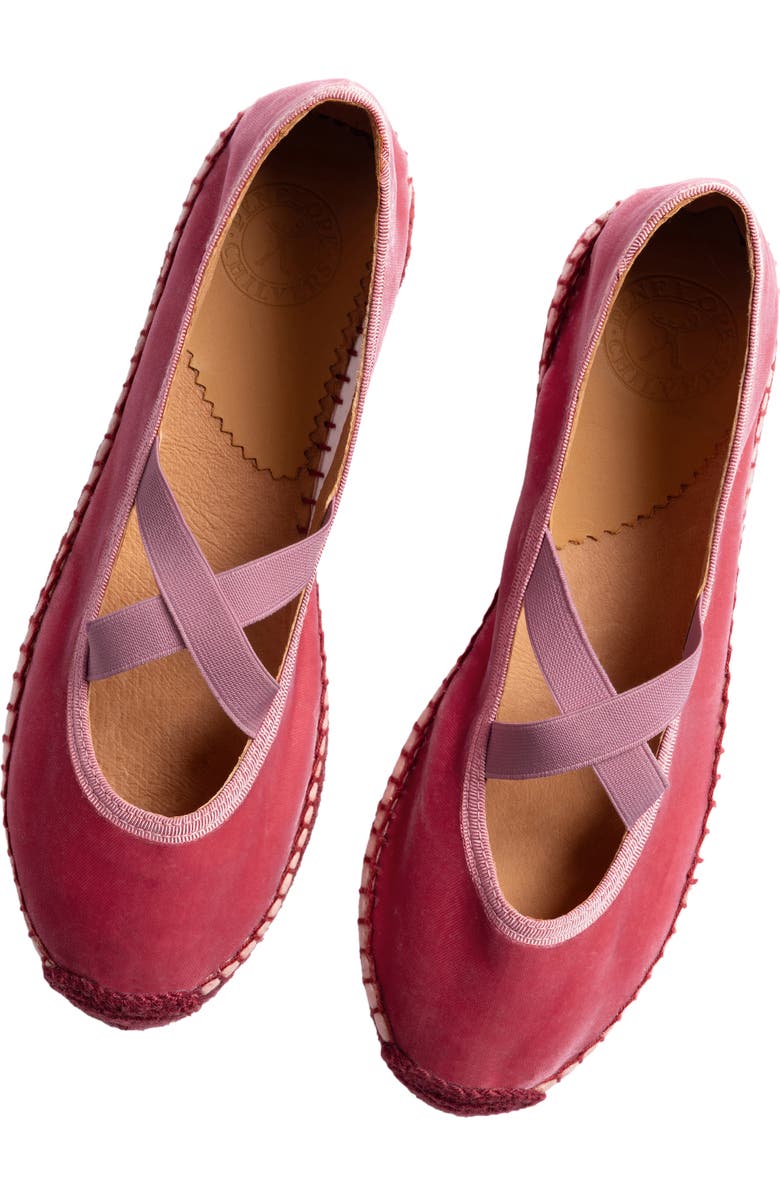 Penelope Chilvers Chico Mary Jane Espadrille Flat, Alternate, color, Rose