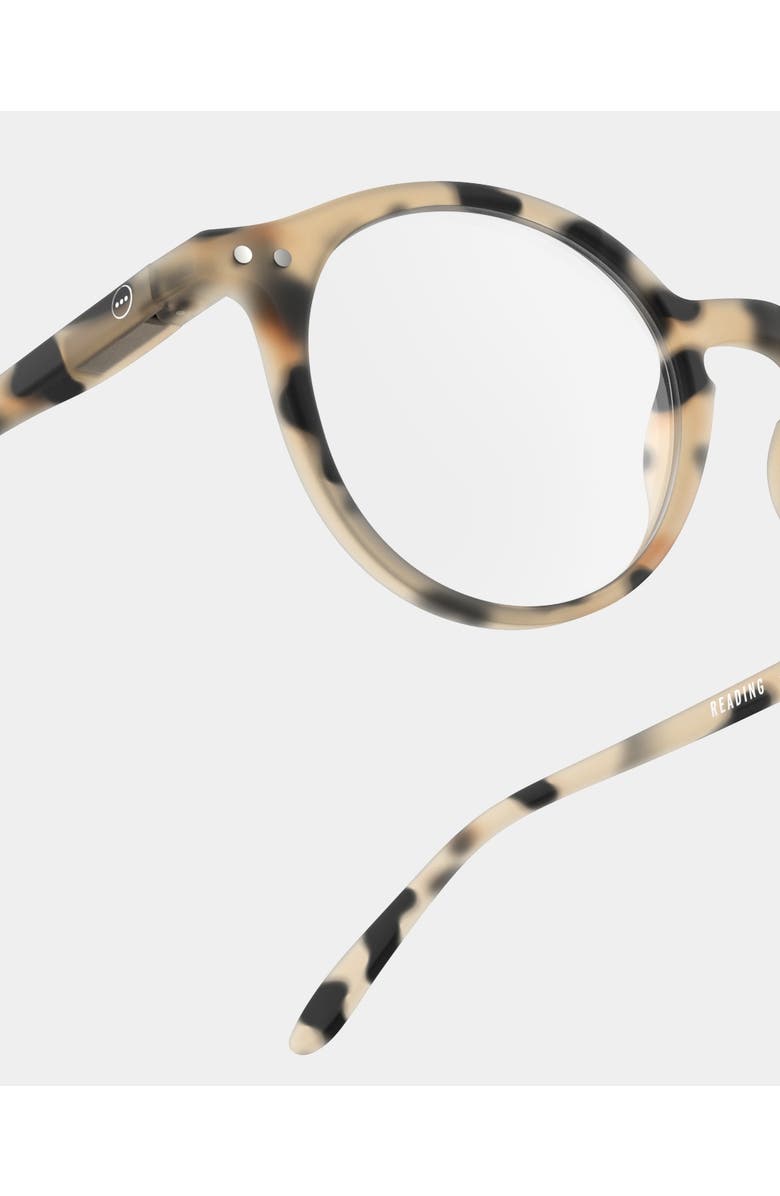 IZIPIZI #D 48mm Pantos Reading Glasses, Alternate, color, Light Tortoise