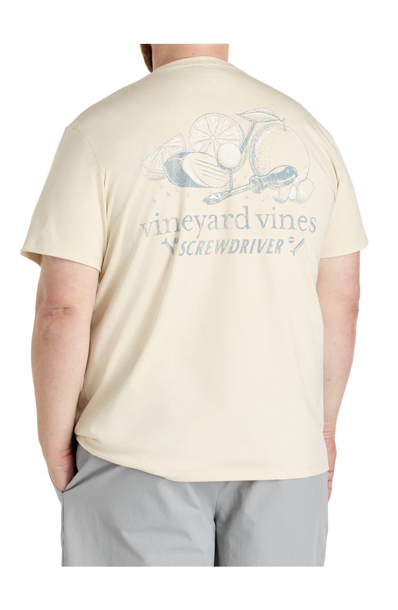 vineyard vines Big & Tall Screwdriver Pocket T-Shirt, Alternate, color, Stone
