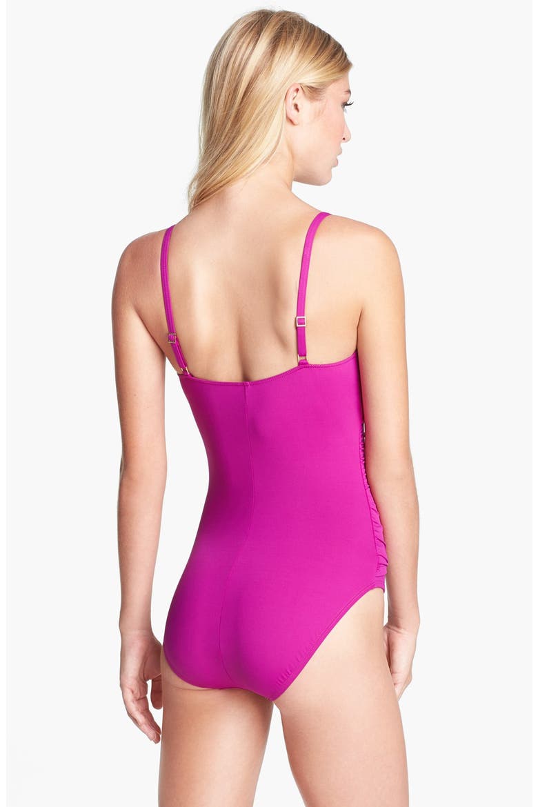'Island' One-Piece Swimsuit, Alternate, color, ORCHID