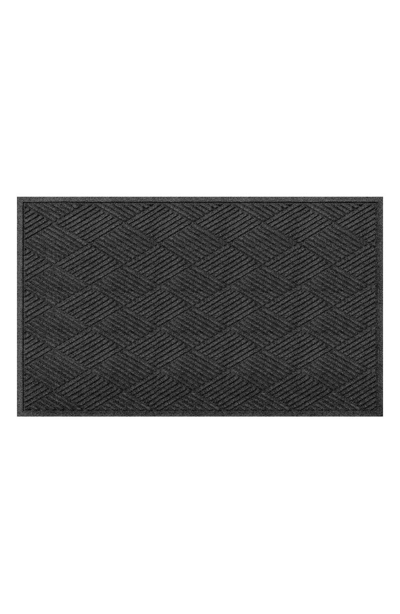 Bungalow Flooring WaterHog Diamonds Floor Mat, Main, color, Charcoal