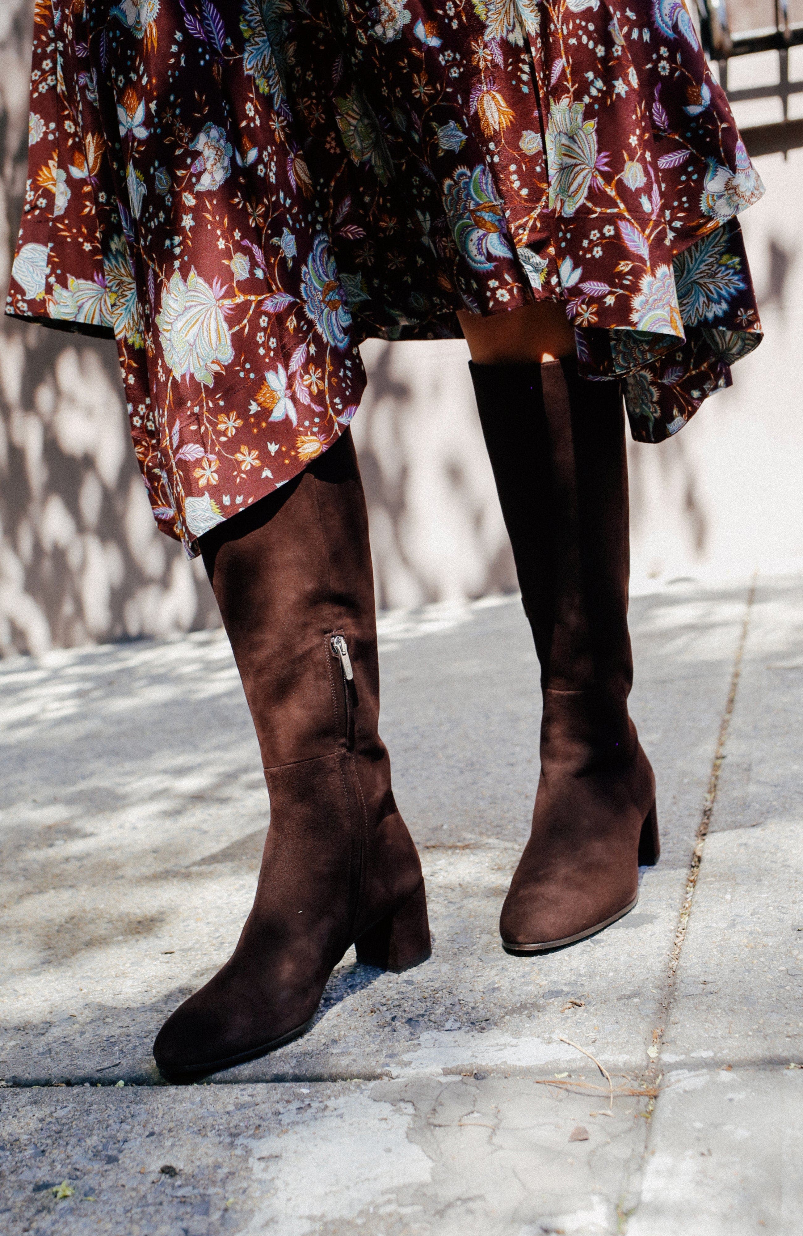 The Edie Boot, Alternate, color, Chocolate