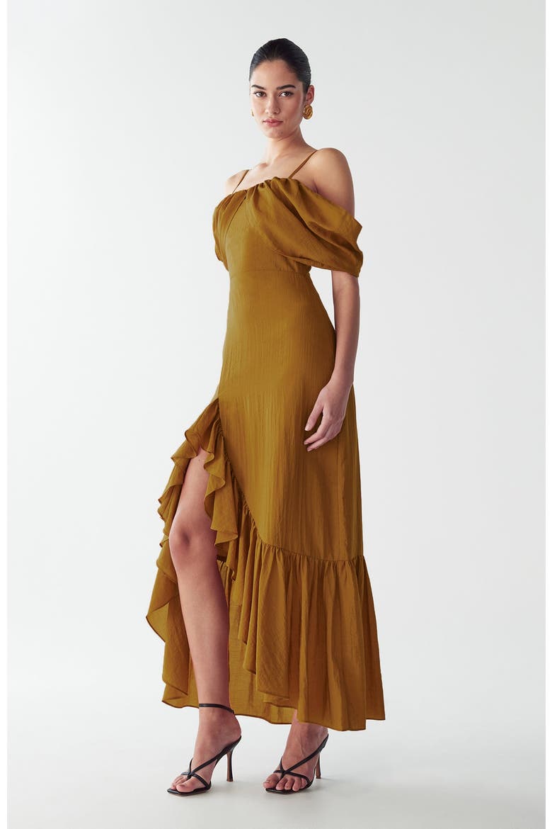 Shelly Maxi Dress, Alternate, color, Copper
