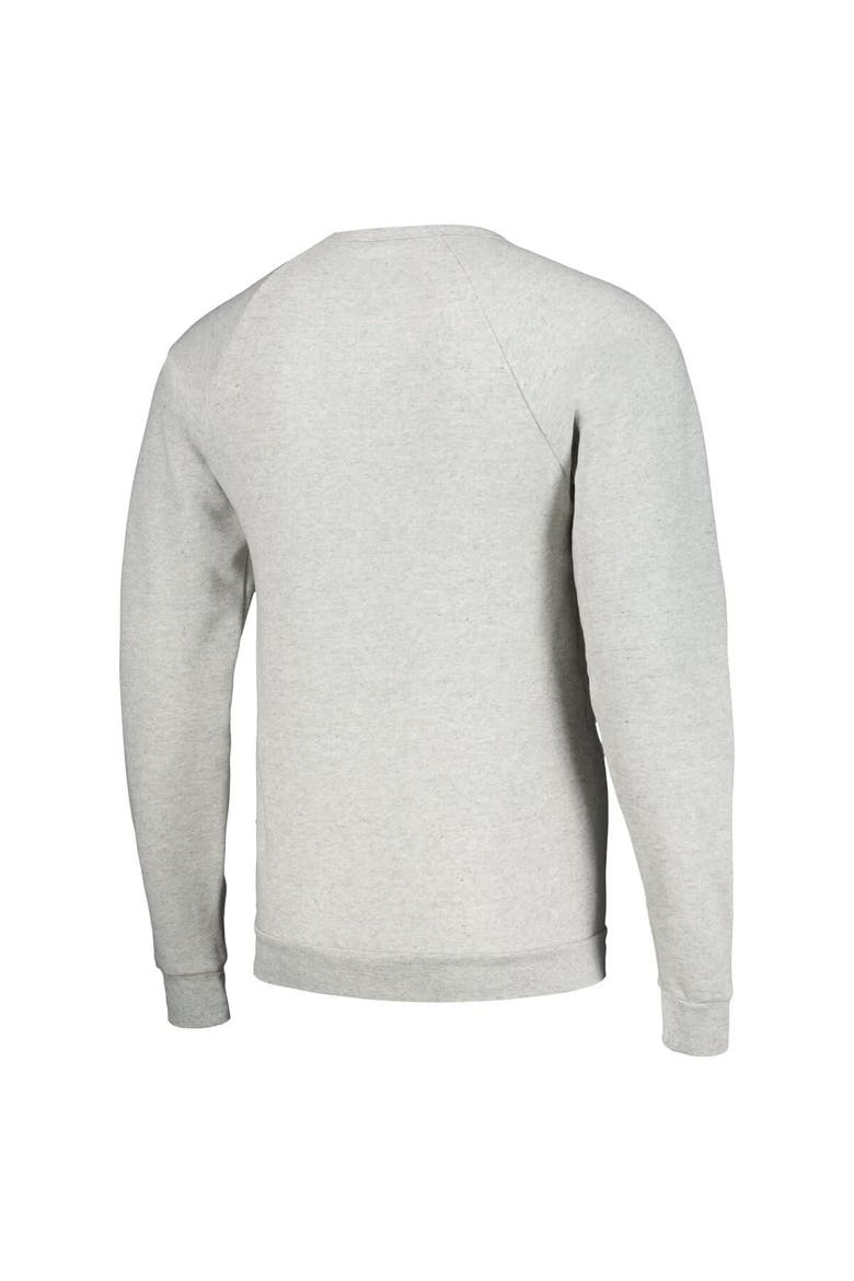 Men's Homefield Heather Gray Colorado Buffaloes Raglan Pullover Sweatshirt, Alternate, color, Heather Gray