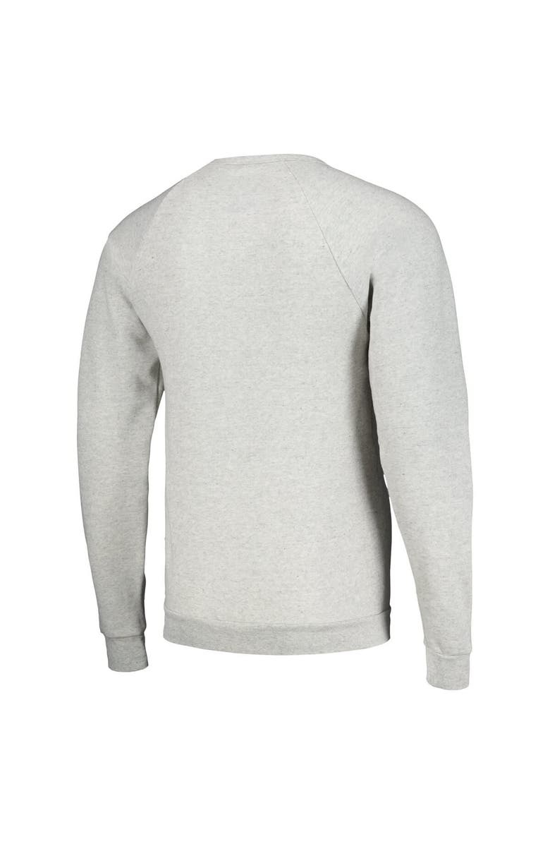 HOMEFIELD Men's Homefield Heather Gray Colorado Buffaloes Raglan Pullover Sweatshirt, Alternate, color, Heather Gray