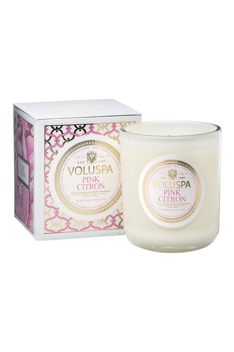Maison Blanc Pink Citron Classic Maison Candle, Alternate, color, NO COLOR