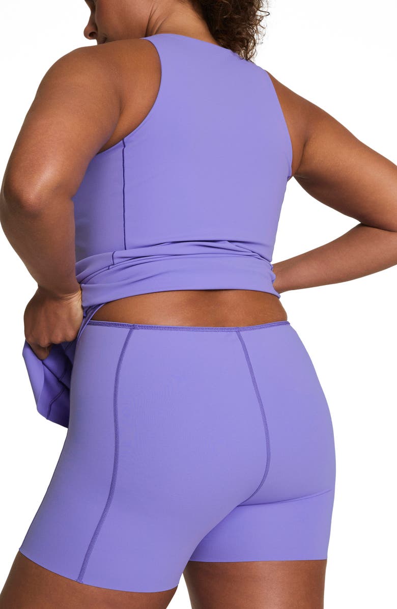 SPANX<sup>®</sup> SPANXshape<sup>™</sup> Get Moving Zip Front Dress, Alternate, color, Amethyst