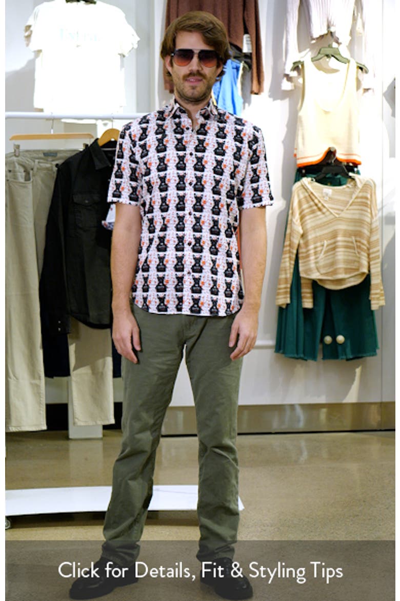 Galileo Guilty Dog Regular Fit Short Sleeve Button-Up Shirt video