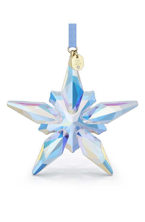 2025 Annual Edition Anniversary Crystal Snowflake Ornament