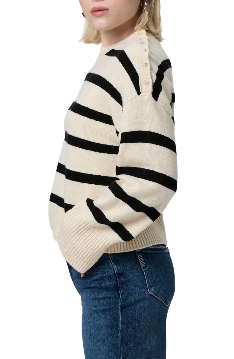 PAIGE Zofia Wool Blend Sweater, Alternate, color, Latte Foam Multi